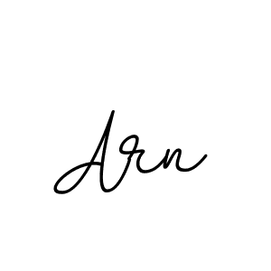 Use a signature maker to create a handwritten signature online. With this signature software, you can design (BallpointsItalic-DORy9) your own signature for name Arn. Arn signature style 11 images and pictures png
