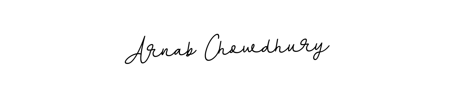 Make a beautiful signature design for name Arnab Chowdhury. With this signature (BallpointsItalic-DORy9) style, you can create a handwritten signature for free. Arnab Chowdhury signature style 11 images and pictures png