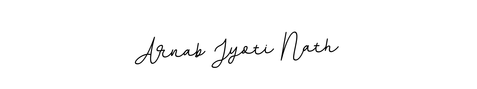 Use a signature maker to create a handwritten signature online. With this signature software, you can design (BallpointsItalic-DORy9) your own signature for name Arnab Jyoti Nath. Arnab Jyoti Nath signature style 11 images and pictures png