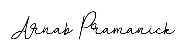 Make a beautiful signature design for name Arnab Pramanick. With this signature (BallpointsItalic-DORy9) style, you can create a handwritten signature for free. Arnab Pramanick signature style 11 images and pictures png