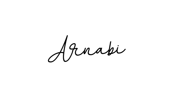 You should practise on your own different ways (BallpointsItalic-DORy9) to write your name (Arnabi) in signature. don't let someone else do it for you. Arnabi signature style 11 images and pictures png