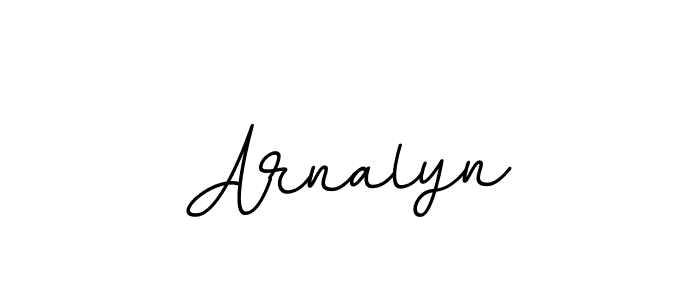 Create a beautiful signature design for name Arnalyn. With this signature (BallpointsItalic-DORy9) fonts, you can make a handwritten signature for free. Arnalyn signature style 11 images and pictures png