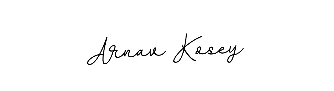 The best way (BallpointsItalic-DORy9) to make a short signature is to pick only two or three words in your name. The name Arnav Kosey include a total of six letters. For converting this name. Arnav Kosey signature style 11 images and pictures png