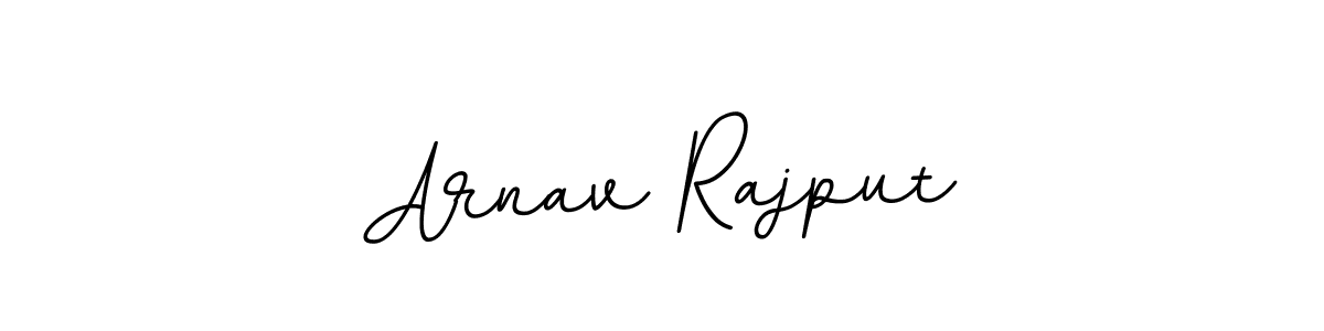 How to make Arnav Rajput name signature. Use BallpointsItalic-DORy9 style for creating short signs online. This is the latest handwritten sign. Arnav Rajput signature style 11 images and pictures png