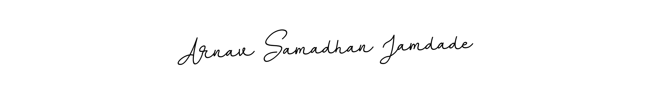 It looks lik you need a new signature style for name Arnav Samadhan Jamdade. Design unique handwritten (BallpointsItalic-DORy9) signature with our free signature maker in just a few clicks. Arnav Samadhan Jamdade signature style 11 images and pictures png