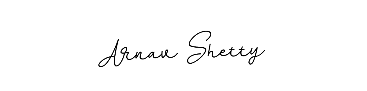 The best way (BallpointsItalic-DORy9) to make a short signature is to pick only two or three words in your name. The name Arnav Shetty include a total of six letters. For converting this name. Arnav Shetty signature style 11 images and pictures png