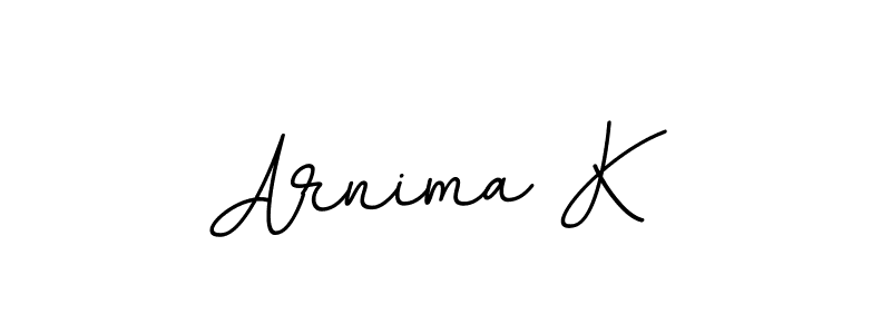 This is the best signature style for the Arnima K name. Also you like these signature font (BallpointsItalic-DORy9). Mix name signature. Arnima K signature style 11 images and pictures png