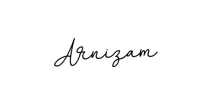 Make a beautiful signature design for name Arnizam. With this signature (BallpointsItalic-DORy9) style, you can create a handwritten signature for free. Arnizam signature style 11 images and pictures png