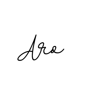if you are searching for the best signature style for your name Aro. so please give up your signature search. here we have designed multiple signature styles  using BallpointsItalic-DORy9. Aro signature style 11 images and pictures png