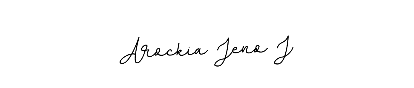 You can use this online signature creator to create a handwritten signature for the name Arockia Jeno J. This is the best online autograph maker. Arockia Jeno J signature style 11 images and pictures png