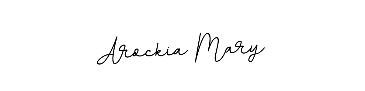 It looks lik you need a new signature style for name Arockia Mary. Design unique handwritten (BallpointsItalic-DORy9) signature with our free signature maker in just a few clicks. Arockia Mary signature style 11 images and pictures png