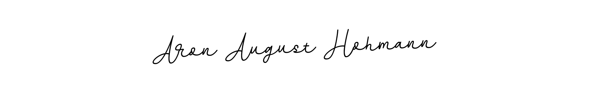 Design your own signature with our free online signature maker. With this signature software, you can create a handwritten (BallpointsItalic-DORy9) signature for name Aron August Hohmann. Aron August Hohmann signature style 11 images and pictures png