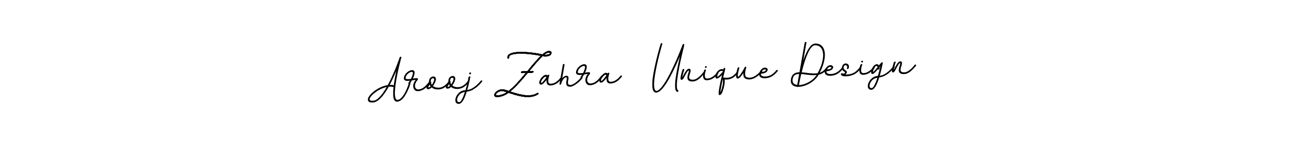 You can use this online signature creator to create a handwritten signature for the name Arooj Zahra  Unique Design. This is the best online autograph maker. Arooj Zahra  Unique Design signature style 11 images and pictures png