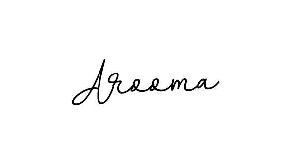 Arooma stylish signature style. Best Handwritten Sign (BallpointsItalic-DORy9) for my name. Handwritten Signature Collection Ideas for my name Arooma. Arooma signature style 11 images and pictures png