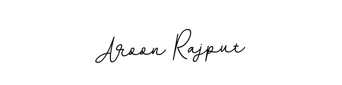 Make a beautiful signature design for name Aroon Rajput. With this signature (BallpointsItalic-DORy9) style, you can create a handwritten signature for free. Aroon Rajput signature style 11 images and pictures png