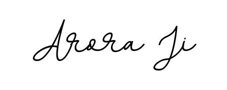 A stylish, flowing autograph style designed for name Arora Ji using BallpointsItalic-DORy9 typography. Perfect for digital creative projects. Arora Ji signature style 11 images and pictures png