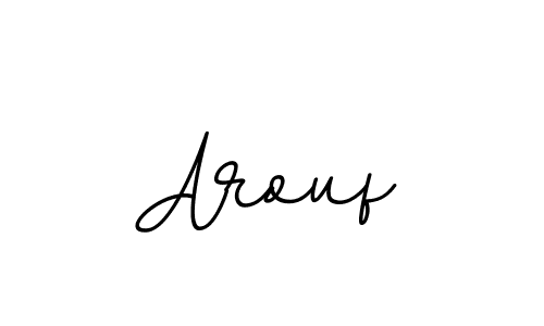 It looks lik you need a new signature style for name Arouf. Design unique handwritten (BallpointsItalic-DORy9) signature with our free signature maker in just a few clicks. Arouf signature style 11 images and pictures png