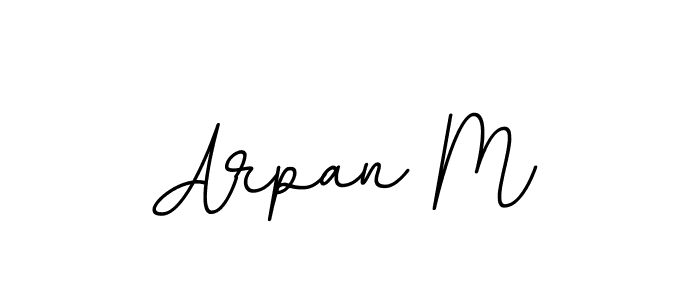 if you are searching for the best signature style for your name Arpan M. so please give up your signature search. here we have designed multiple signature styles  using BallpointsItalic-DORy9. Arpan M signature style 11 images and pictures png