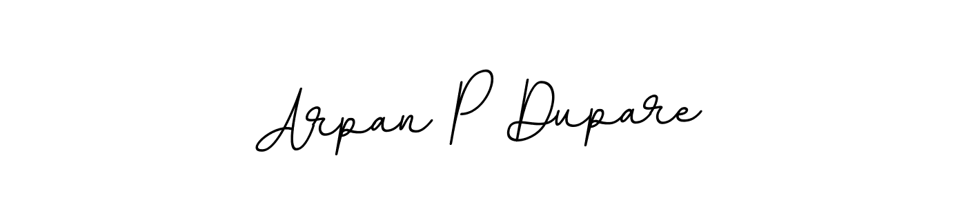 Also You can easily find your signature by using the search form. We will create Arpan P Dupare name handwritten signature images for you free of cost using BallpointsItalic-DORy9 sign style. Arpan P Dupare signature style 11 images and pictures png