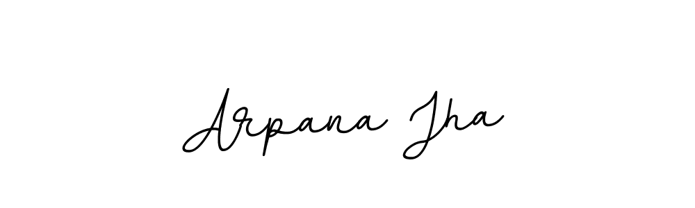 It looks lik you need a new signature style for name Arpana Jha. Design unique handwritten (BallpointsItalic-DORy9) signature with our free signature maker in just a few clicks. Arpana Jha signature style 11 images and pictures png