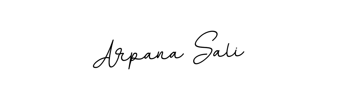 Create a beautiful signature design for name Arpana Sali. With this signature (BallpointsItalic-DORy9) fonts, you can make a handwritten signature for free. Arpana Sali signature style 11 images and pictures png