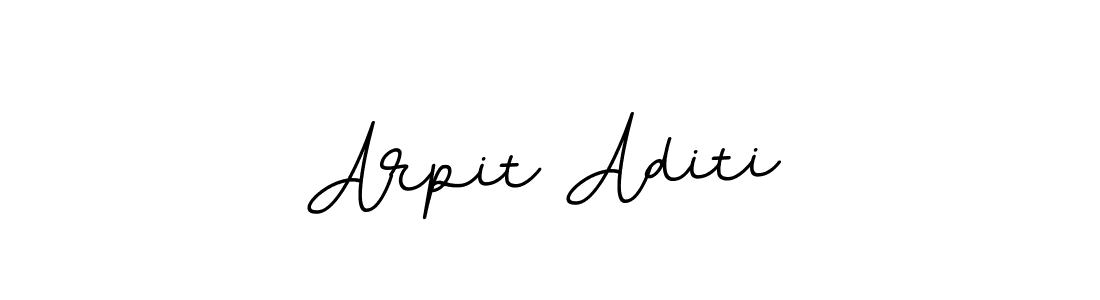 This is the best signature style for the Arpit Aditi name. Also you like these signature font (BallpointsItalic-DORy9). Mix name signature. Arpit Aditi signature style 11 images and pictures png