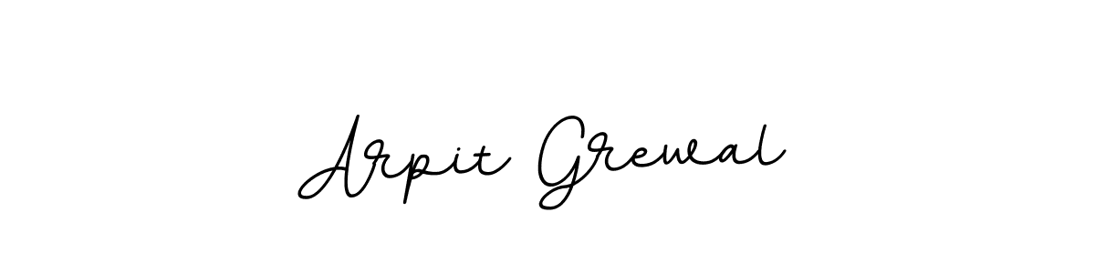 Create a beautiful signature design for name Arpit Grewal. With this signature (BallpointsItalic-DORy9) fonts, you can make a handwritten signature for free. Arpit Grewal signature style 11 images and pictures png