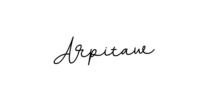 How to make Arpitaw name signature. Use BallpointsItalic-DORy9 style for creating short signs online. This is the latest handwritten sign. Arpitaw signature style 11 images and pictures png
