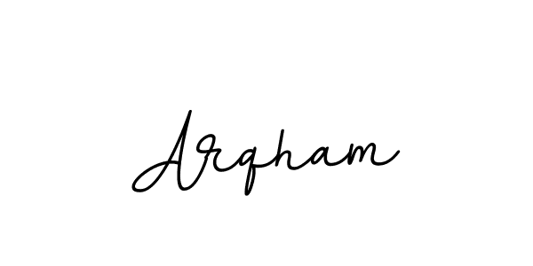 How to make Arqham signature? BallpointsItalic-DORy9 is a professional autograph style. Create handwritten signature for Arqham name. Arqham signature style 11 images and pictures png