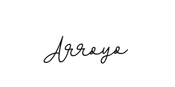 Make a beautiful signature design for name Arroyo. With this signature (BallpointsItalic-DORy9) style, you can create a handwritten signature for free. Arroyo signature style 11 images and pictures png