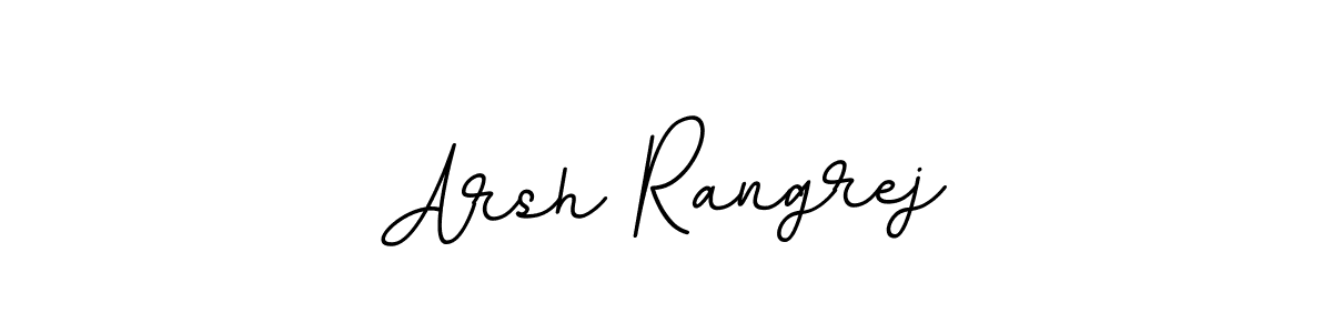 Arsh Rangrej stylish signature style. Best Handwritten Sign (BallpointsItalic-DORy9) for my name. Handwritten Signature Collection Ideas for my name Arsh Rangrej. Arsh Rangrej signature style 11 images and pictures png