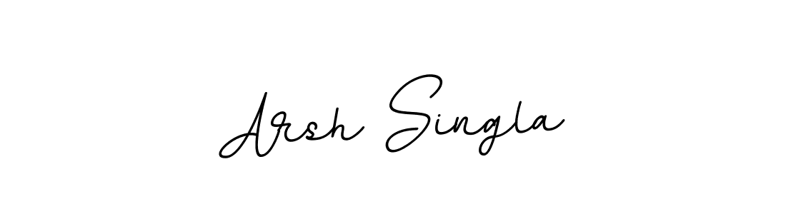 Make a short Arsh Singla signature style. Manage your documents anywhere anytime using BallpointsItalic-DORy9. Create and add eSignatures, submit forms, share and send files easily. Arsh Singla signature style 11 images and pictures png