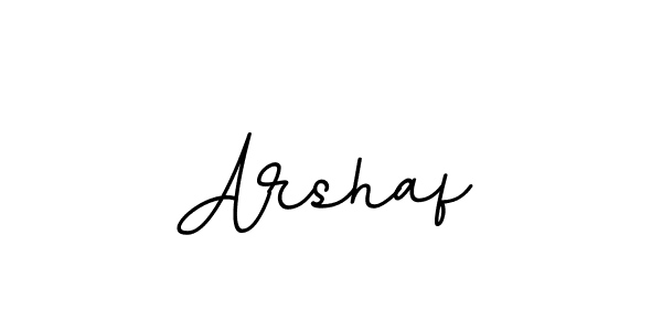 Also we have Arshaf name is the best signature style. Create professional handwritten signature collection using BallpointsItalic-DORy9 autograph style. Arshaf signature style 11 images and pictures png