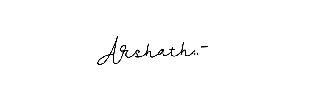 Arshath..- stylish signature style. Best Handwritten Sign (BallpointsItalic-DORy9) for my name. Handwritten Signature Collection Ideas for my name Arshath..-. Arshath..- signature style 11 images and pictures png