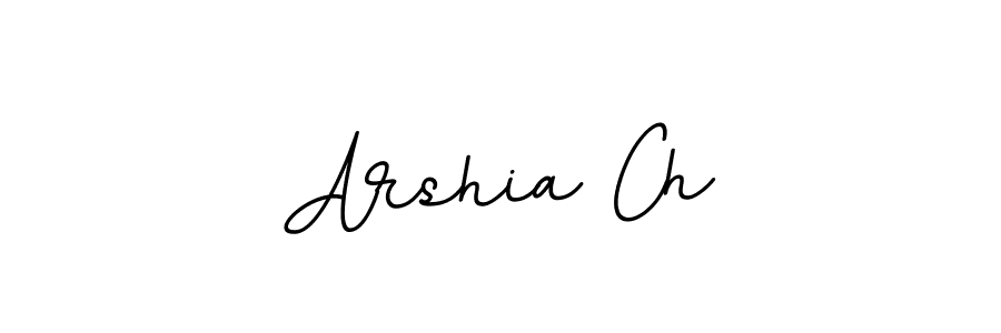 You can use this online signature creator to create a handwritten signature for the name Arshia Ch. This is the best online autograph maker. Arshia Ch signature style 11 images and pictures png