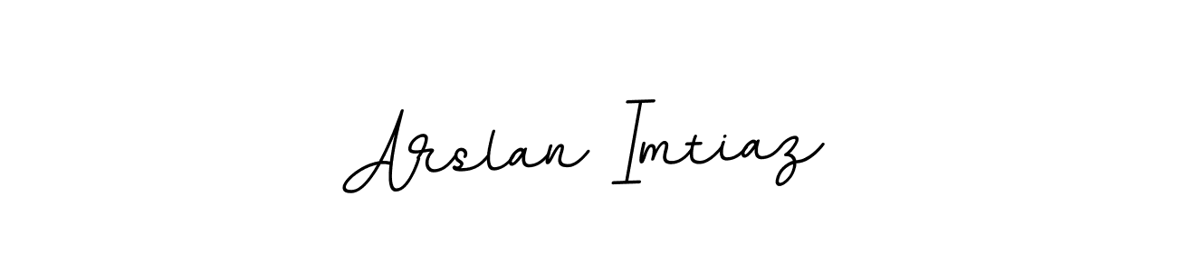 This is the best signature style for the Arslan Imtiaz name. Also you like these signature font (BallpointsItalic-DORy9). Mix name signature. Arslan Imtiaz signature style 11 images and pictures png