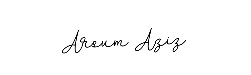 The best way (BallpointsItalic-DORy9) to make a short signature is to pick only two or three words in your name. The name Arsum Aziz include a total of six letters. For converting this name. Arsum Aziz signature style 11 images and pictures png