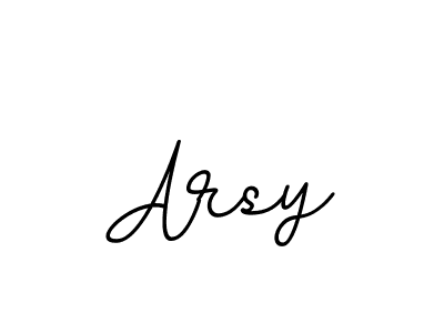 How to make Arsy signature? BallpointsItalic-DORy9 is a professional autograph style. Create handwritten signature for Arsy name. Arsy signature style 11 images and pictures png