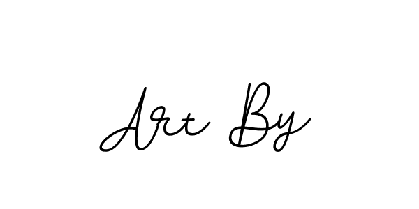 Make a beautiful signature design for name Art By. With this signature (BallpointsItalic-DORy9) style, you can create a handwritten signature for free. Art By signature style 11 images and pictures png