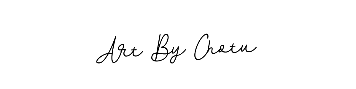 Make a beautiful signature design for name Art By Chotu. With this signature (BallpointsItalic-DORy9) style, you can create a handwritten signature for free. Art By Chotu signature style 11 images and pictures png
