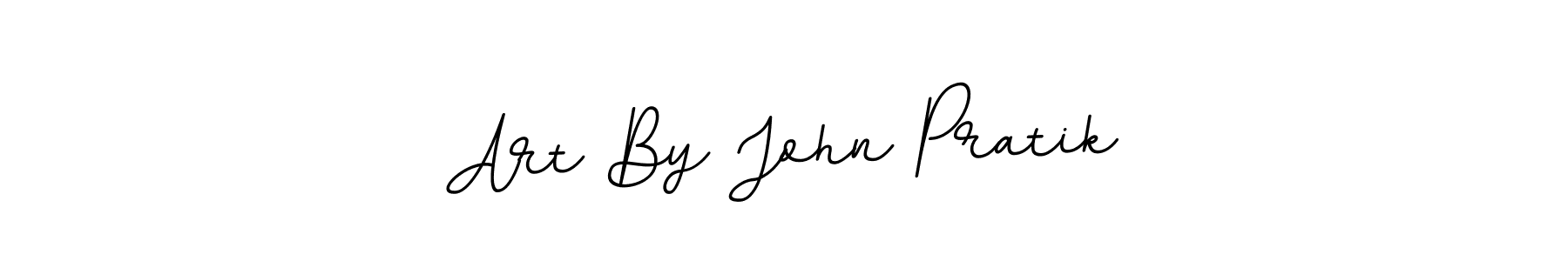 Make a beautiful signature design for name Art By John Pratik. With this signature (BallpointsItalic-DORy9) style, you can create a handwritten signature for free. Art By John Pratik signature style 11 images and pictures png