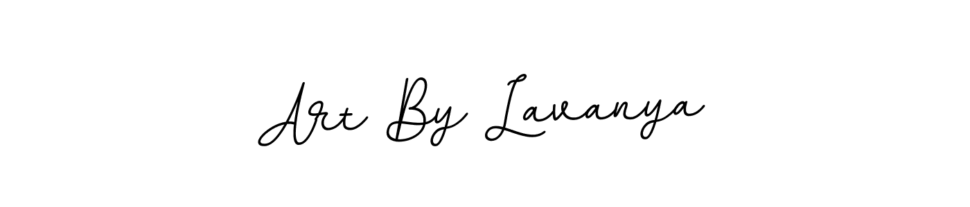 Use a signature maker to create a handwritten signature online. With this signature software, you can design (BallpointsItalic-DORy9) your own signature for name Art By Lavanya. Art By Lavanya signature style 11 images and pictures png