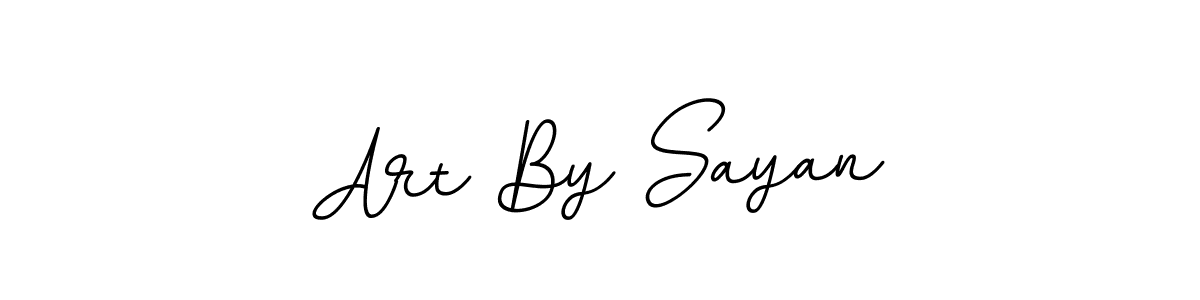 BallpointsItalic-DORy9 is a professional signature style that is perfect for those who want to add a touch of class to their signature. It is also a great choice for those who want to make their signature more unique. Get Art By Sayan name to fancy signature for free. Art By Sayan signature style 11 images and pictures png