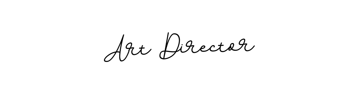 How to make Art Director name signature. Use BallpointsItalic-DORy9 style for creating short signs online. This is the latest handwritten sign. Art Director signature style 11 images and pictures png