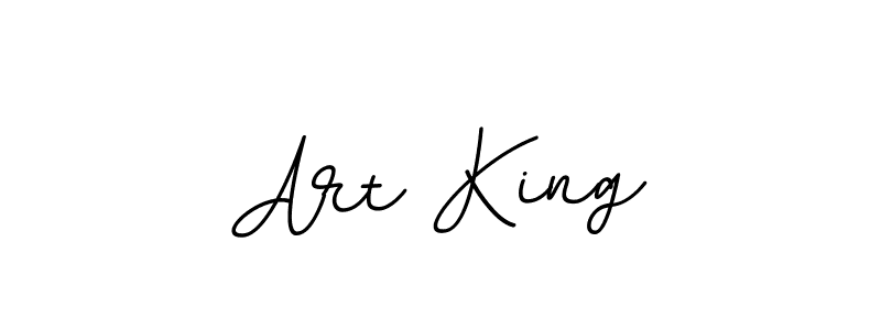 Use a signature maker to create a handwritten signature online. With this signature software, you can design (BallpointsItalic-DORy9) your own signature for name Art King. Art King signature style 11 images and pictures png