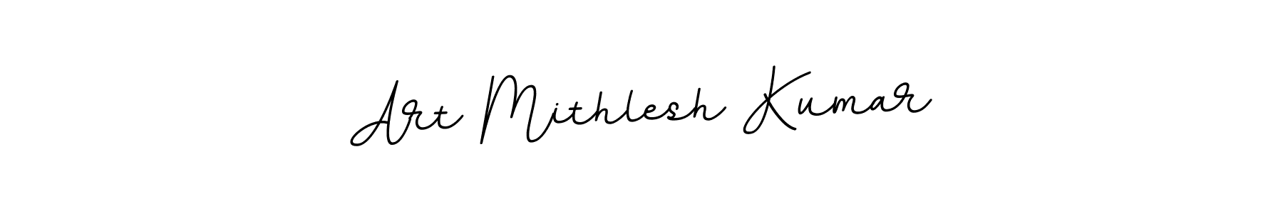 This is the best signature style for the Art Mithlesh Kumar name. Also you like these signature font (BallpointsItalic-DORy9). Mix name signature. Art Mithlesh Kumar signature style 11 images and pictures png