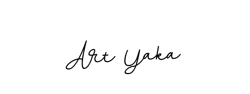 It looks lik you need a new signature style for name Art Yaka. Design unique handwritten (BallpointsItalic-DORy9) signature with our free signature maker in just a few clicks. Art Yaka signature style 11 images and pictures png