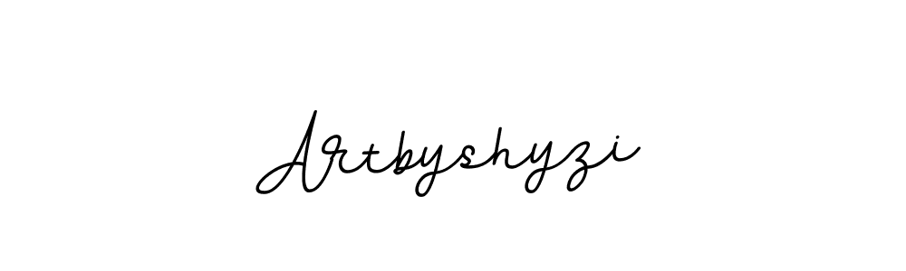 if you are searching for the best signature style for your name Artbyshyzi. so please give up your signature search. here we have designed multiple signature styles  using BallpointsItalic-DORy9. Artbyshyzi signature style 11 images and pictures png