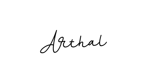 Similarly BallpointsItalic-DORy9 is the best handwritten signature design. Signature creator online .You can use it as an online autograph creator for name Arthal. Arthal signature style 11 images and pictures png