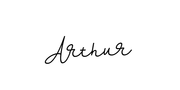 How to make Arthur name signature. Use BallpointsItalic-DORy9 style for creating short signs online. This is the latest handwritten sign. Arthur signature style 11 images and pictures png